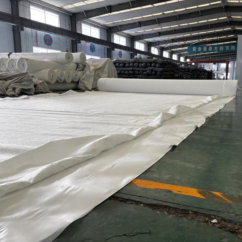 แผ่นใยสังเคราะห์ไม่ทอสำหรับงานก่อสร้างและเสริมความแข็งแรงของถนน