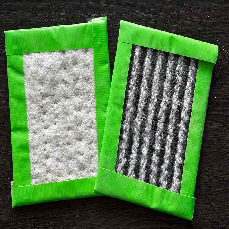 Couverture imperméable en bentonite de sodium