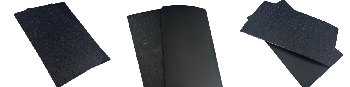 Geomembrana de superficie rugosa simple de HDPE de 1,5 mm