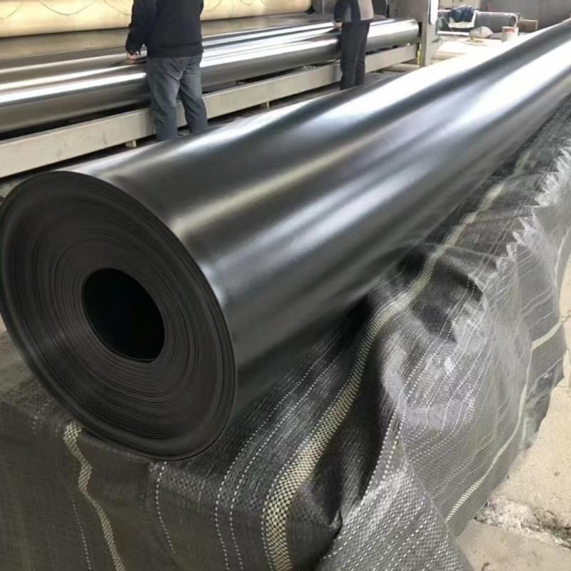 Feuille de revêtement imperméable en PEHD pour décharges et mines