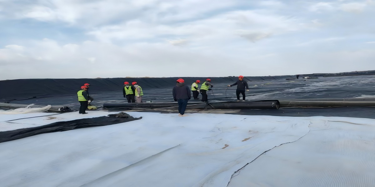 Revestimiento de arcilla geosintética de bentonita para vertederos