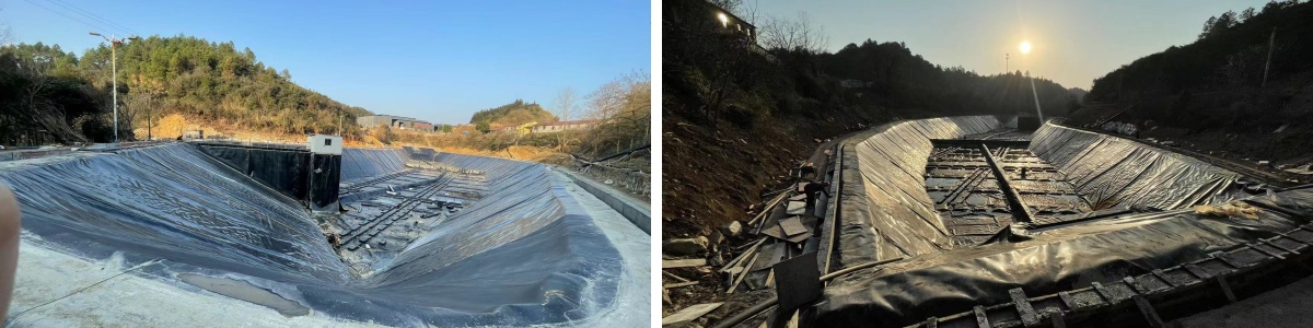 Textured HDPE Geomembrane