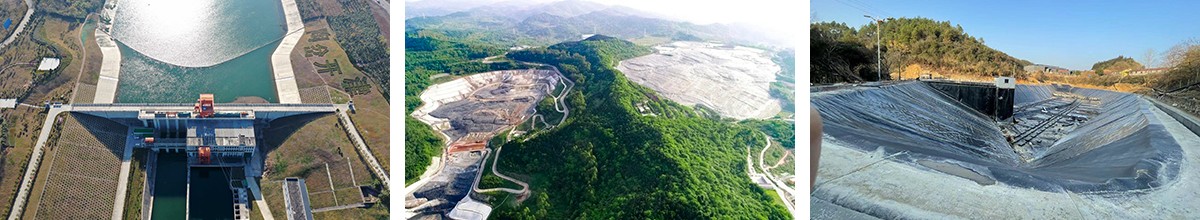 Полиэфирное волокно ненабивное геотекстильное материал