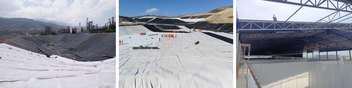 Non Woven Geotextile Geotech Fabric