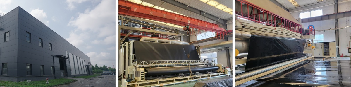 Nitrogen spray Double Rough HDPE Geomembrane Liner