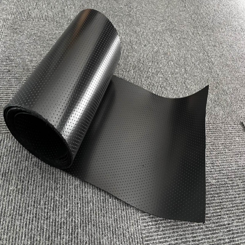 Geomembrana de superficie rugosa