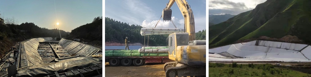 300g/m² PET Filament Non Woven Geotextile