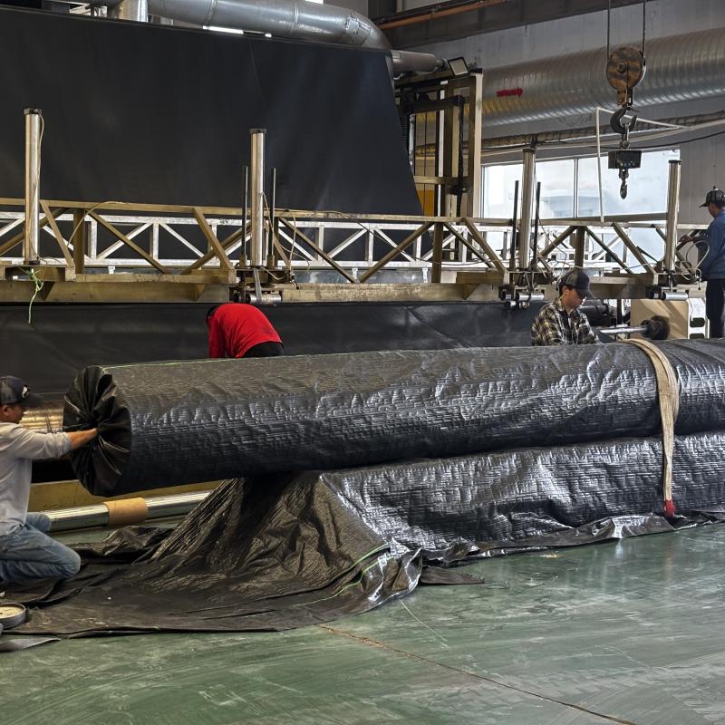 Geomembran-Auskleidung aus Polyethylen hoher Dichte (HDPE)