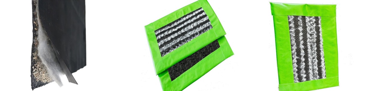 Manta de control de erosión de bentonita de alta resistencia