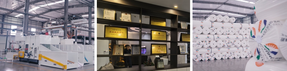 300g/m² PET Filament Non Woven Geotextile