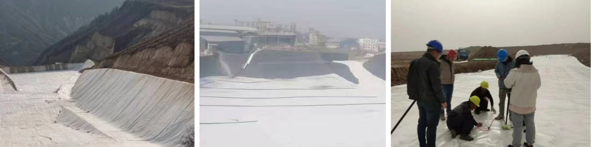 400g/m² PET Filament Needlepunched Non-Woven Geotextile