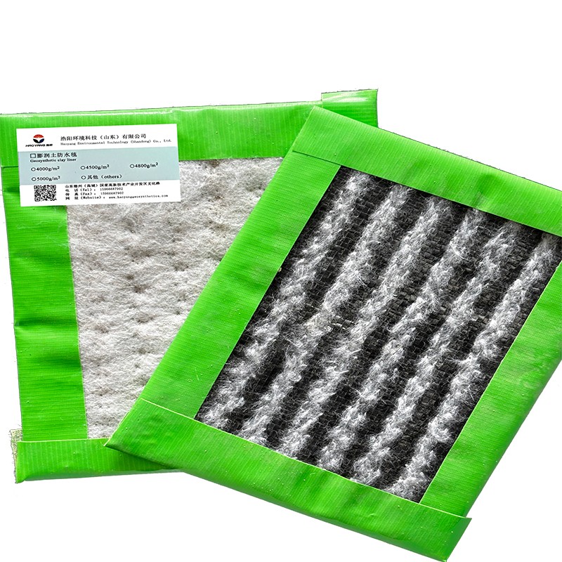 Couverture imperméable en bentonite de sodium