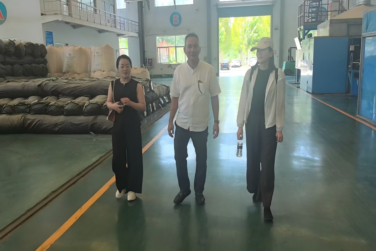 Malaysian Delegation Visits Haoyang Factory: Strengthening Partnerships in Geosynthetics Innovation
