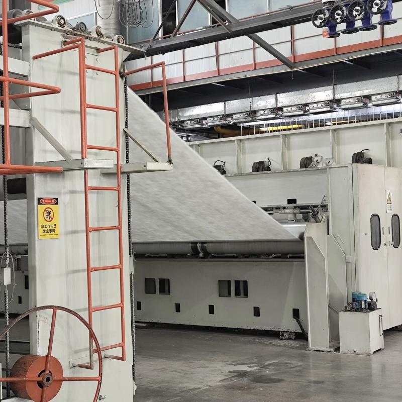 Géotextile en polyester pour la stabilisation des fondations routières