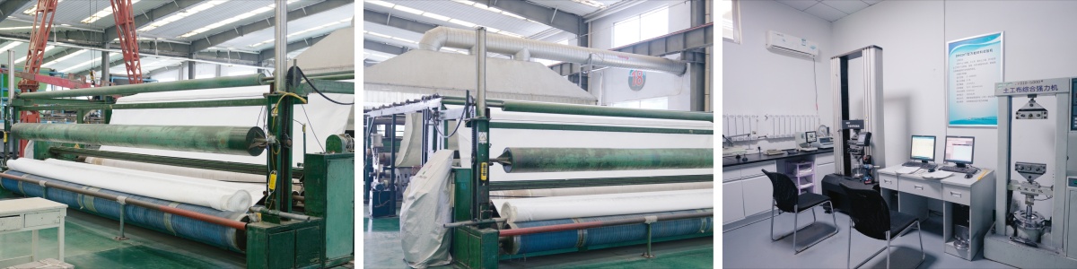 Placa de drenagem geotêxtil de dupla face