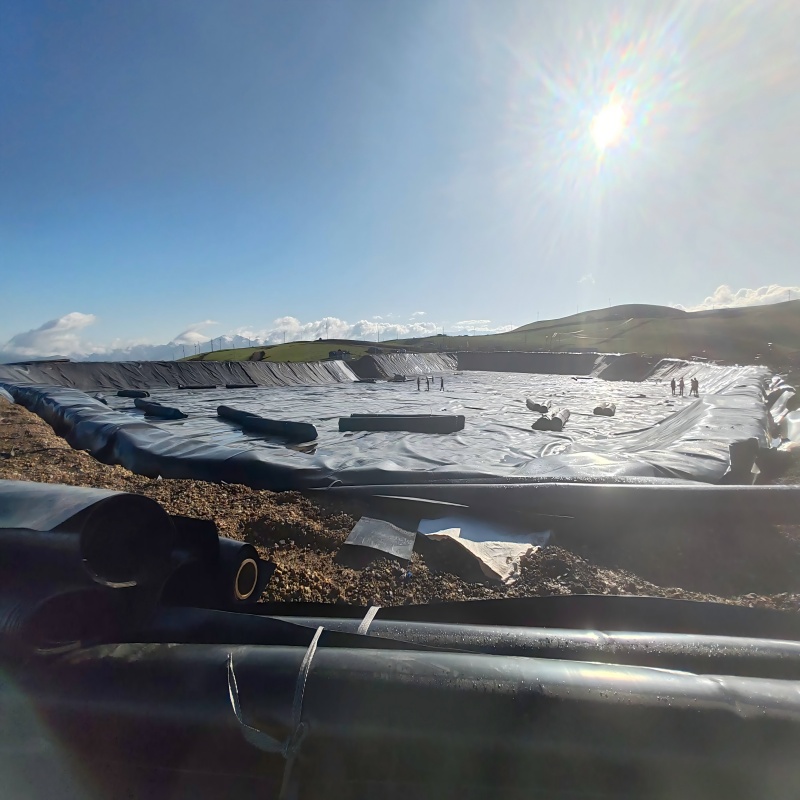 Lámina de geomembrana de HDPE para minería