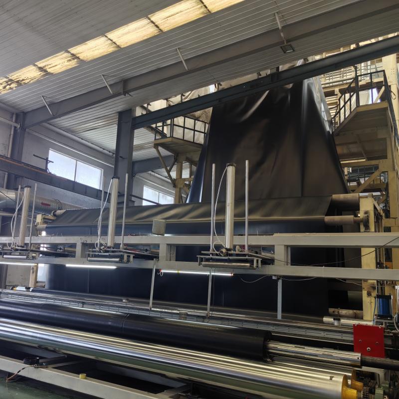 Folha de geomembrana de polietileno de alta densidade