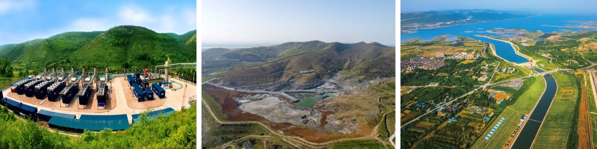 Rede de drenagem 3D em PEAD verde