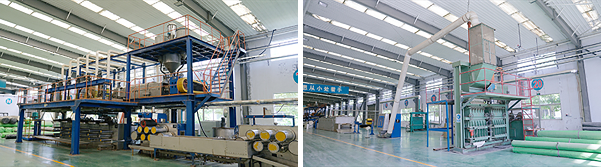 PP staple fiber production line PP staple fiber production line