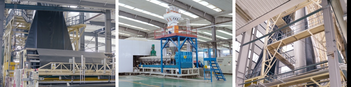 Geomembrana de superficie rugosa simple de HDPE de 1,5 mm