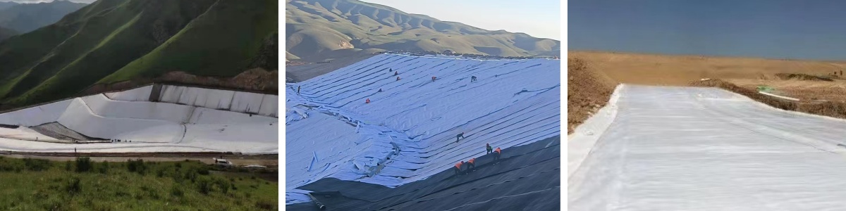 500g/m² PET Filament Needlepunched Non-Woven Geotextile