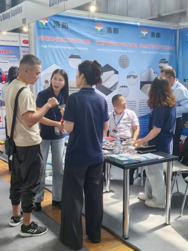 Kazakhstan Mining Machinery Exhibition Concludes Successfully: Geosynthetic Materials Emerge as New Focus
