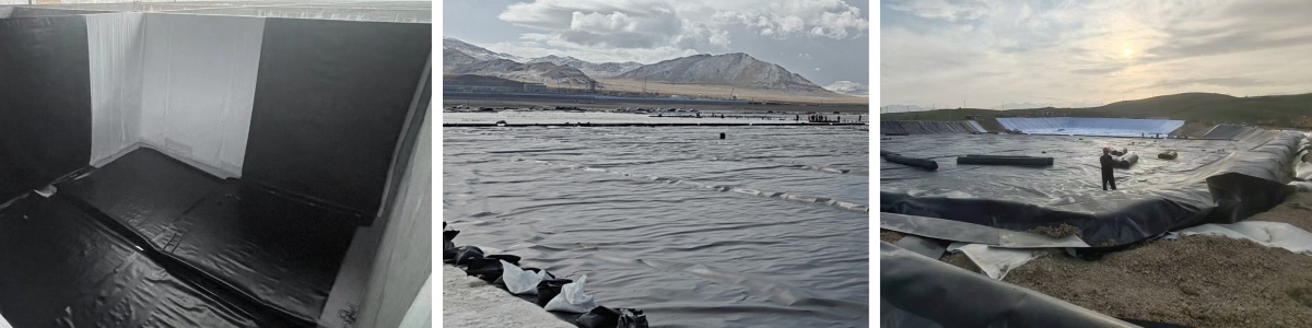 Película soplada lisa de HDPE de 1,0 mm