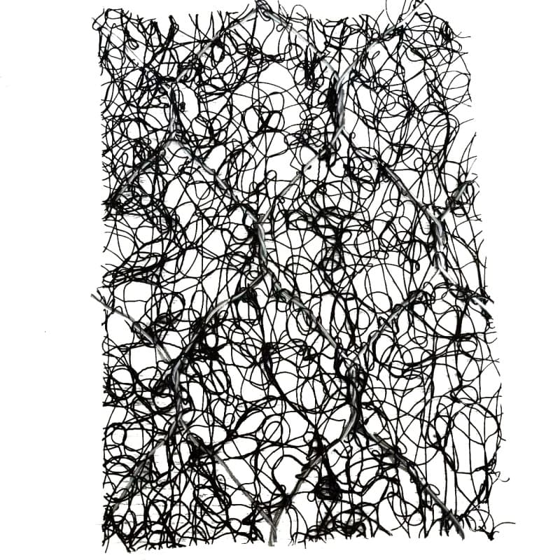 Geomat de malla de alambre