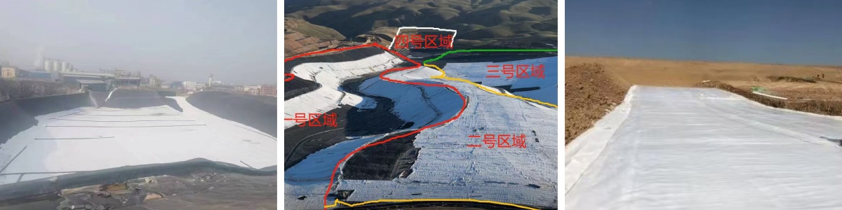 Geomembrana compuesta antifiltraciones