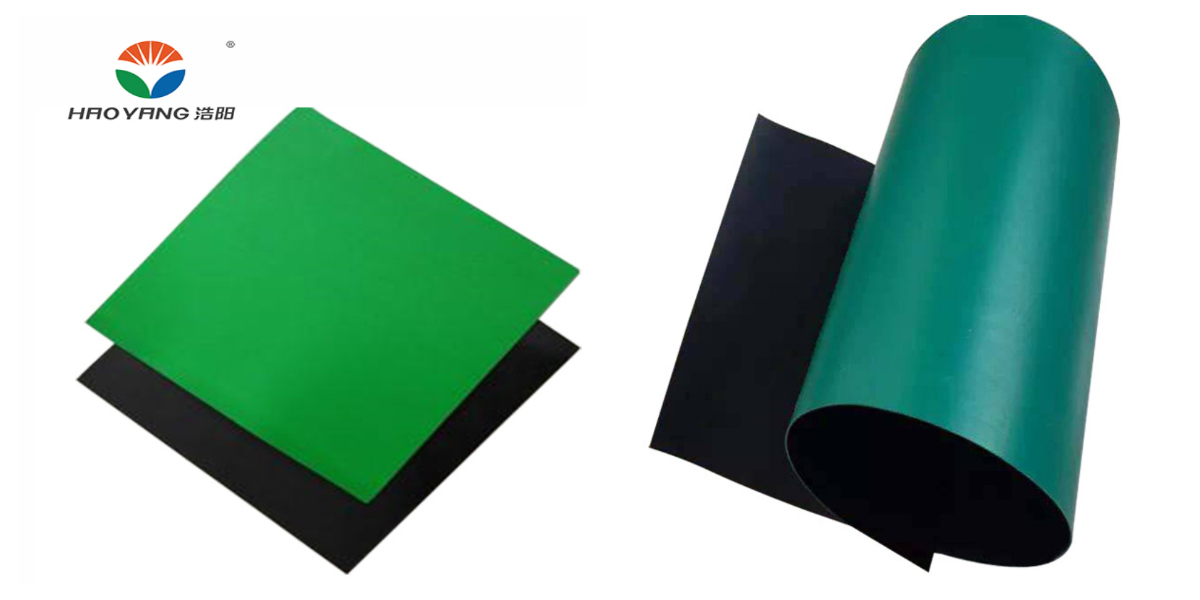 Geomembrana de dos colores