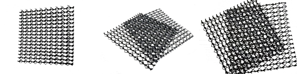 Black Plastic Geonet