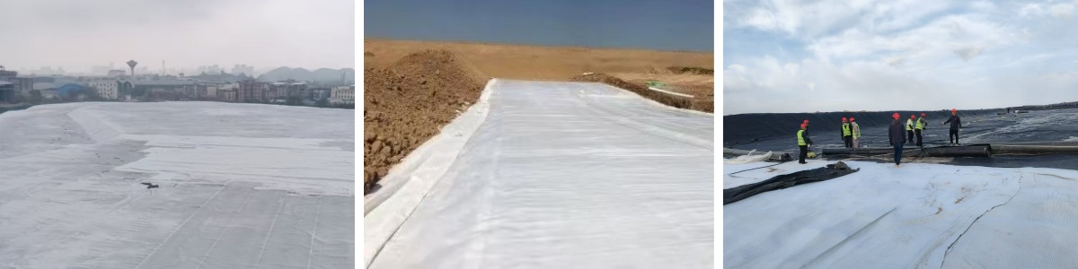 600g/m² PET Filament Non Woven Geotextile