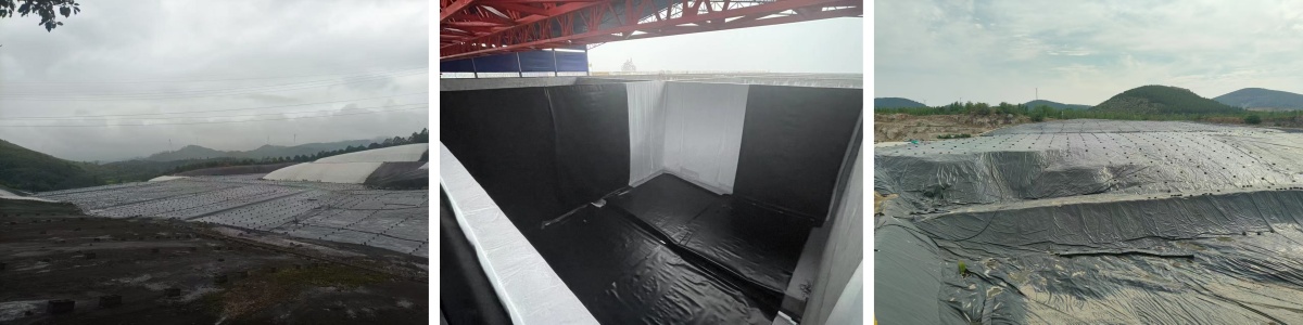 Smooth HDPE Geomembranes