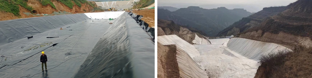 Gründach-Entwässerung Geotextil